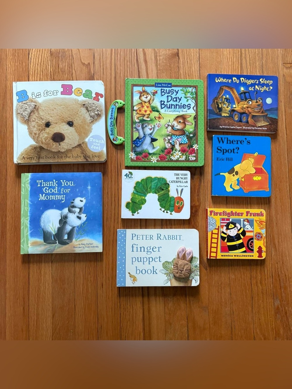 Toddler Favorites Bundle Board Books 8 Book Lot Multi-Author
